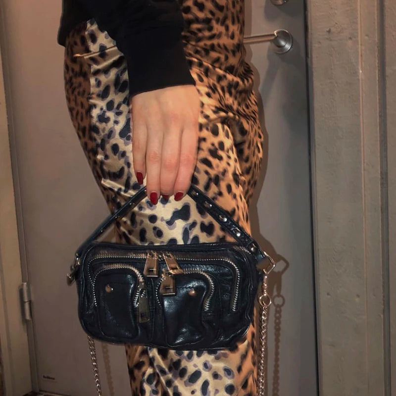 2024's Latest Leopard Crossbody: Luxurious Designer Handbags for Women, Elegant and Versatile