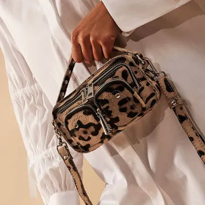 2024's Latest Leopard Crossbody: Luxurious Designer Handbags for Women, Elegant and Versatile