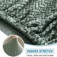 "Thick Jacquard Sofa Seat Cushion Cover: Furniture Protector for Sofas - Anti-dust, Removable Slipcover for Kids and Pets