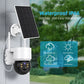 4MP HD Solar WiFi Camera: Outdoor Security with Night Vision