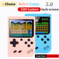 Retro Portable Mini Handheld Video Game Console: 8-Bit, 3.0 Inch Color LCD, Kids Color Game Player with Built-in 500 Games