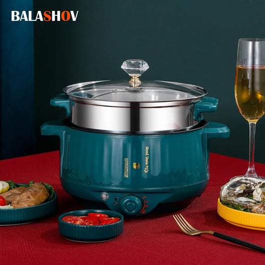 Upgrade Your Kitchen with our 1.7/3.2L Electric Rice Cooker: Multifunctional Pan Ideal for Cooking Soup and Hotpot. Non-Stick Cookware for Convenient MultiCooker Use in Your Home