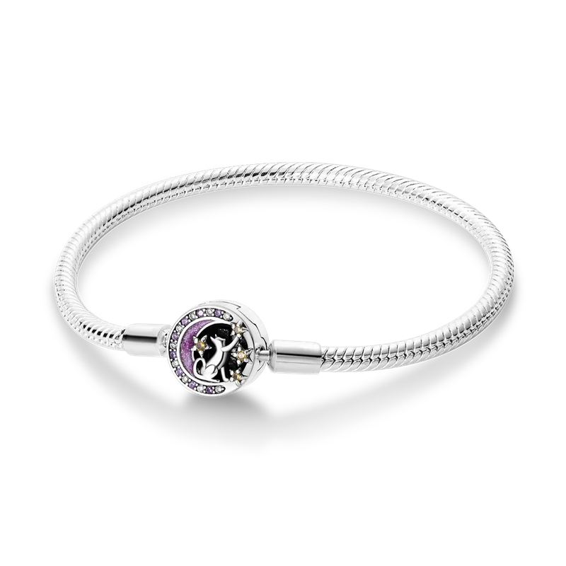 Embrace Luxury with 100% 925 Sterling Silver Love Heart Life Tree Snake Bracelet: Perfect for Original Charms Bead DIY Making, Exuding Elegance in Jewelry Design