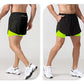 2023 Men's Sportswear: Double-Deck Training Shorts for Summer - 2-in-1 Beach Clothing Ideal for Jogging, Gym, and Running