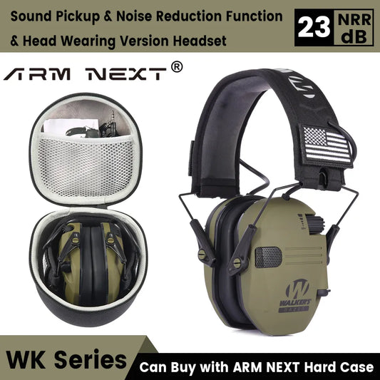 Tactical Electronic Shooting Earmuffs: Hunting Ear Protection with Sound Amplification