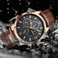 LIGE 2024 New Men's Luxury Quartz Watch: Sporty & Waterproof