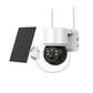 4MP HD Solar WiFi Camera: Outdoor Security with Night Vision