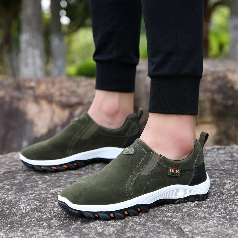 2023 New Outdoor Hiking Shoes: Running Jogging Casual Sports Men's Non-Slip Loafers - Ideal for Camping and Hiking, Available in Large Sizes 38-50