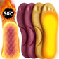 2Pairs Self-Heating Insoles: Thermostatic Thermal Insole with Memory Foam and Arch Support
