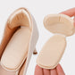 2pcs Half Insoles for Women's High Heels: Back Stickers for Heel Pain Relief and Size Reduction