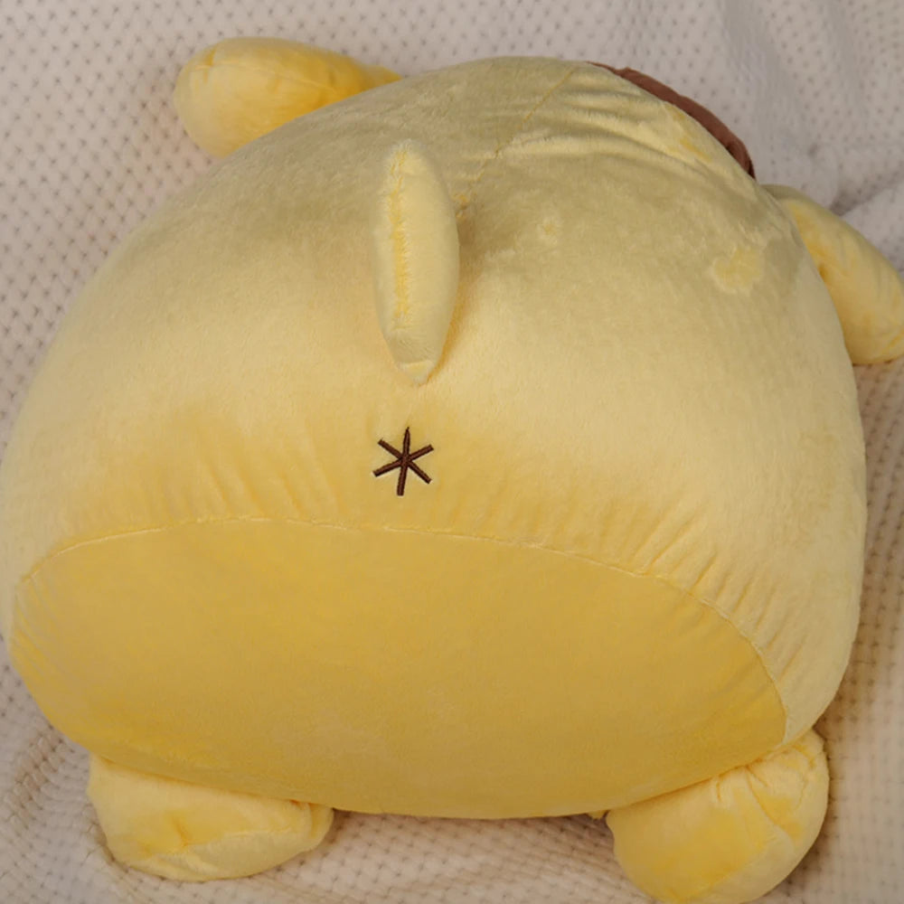 "Sanrio Pompompurin Stuffed Plush Toy: Super Soft Big Size Pillow for Kids