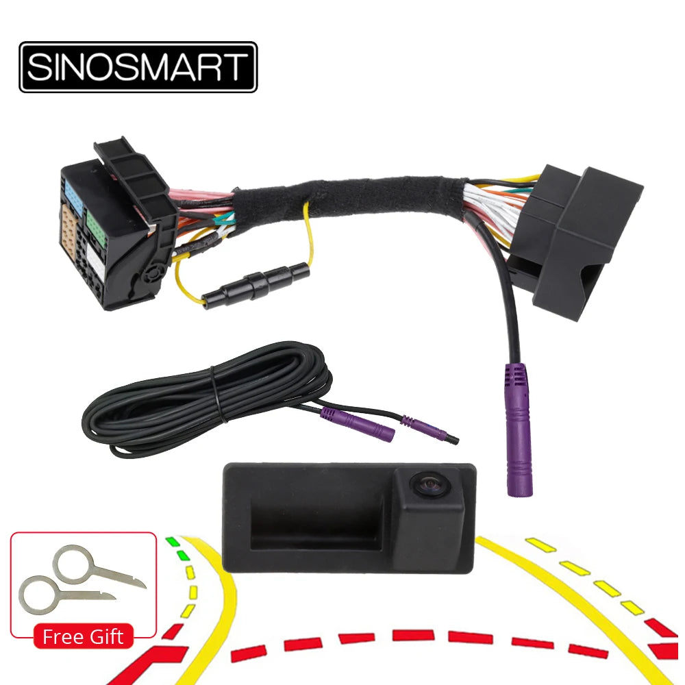 SINOSMART CanBus Reversing Camera: Dynamic Trajectory Parking Assist